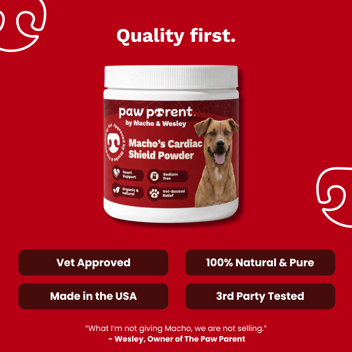 The Paw Parent - Cardiac Shield Powder