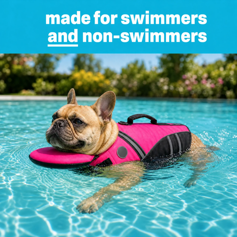PawPal™ Dog Life Jacket With Chin Support