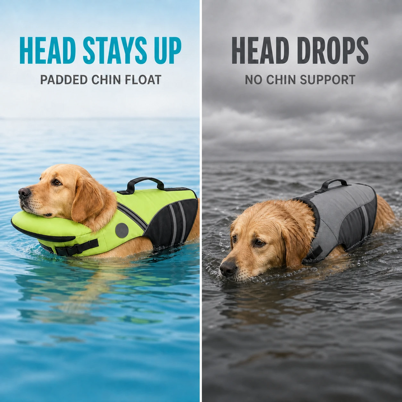 PawPal™ Dog Life Jacket With Chin Support