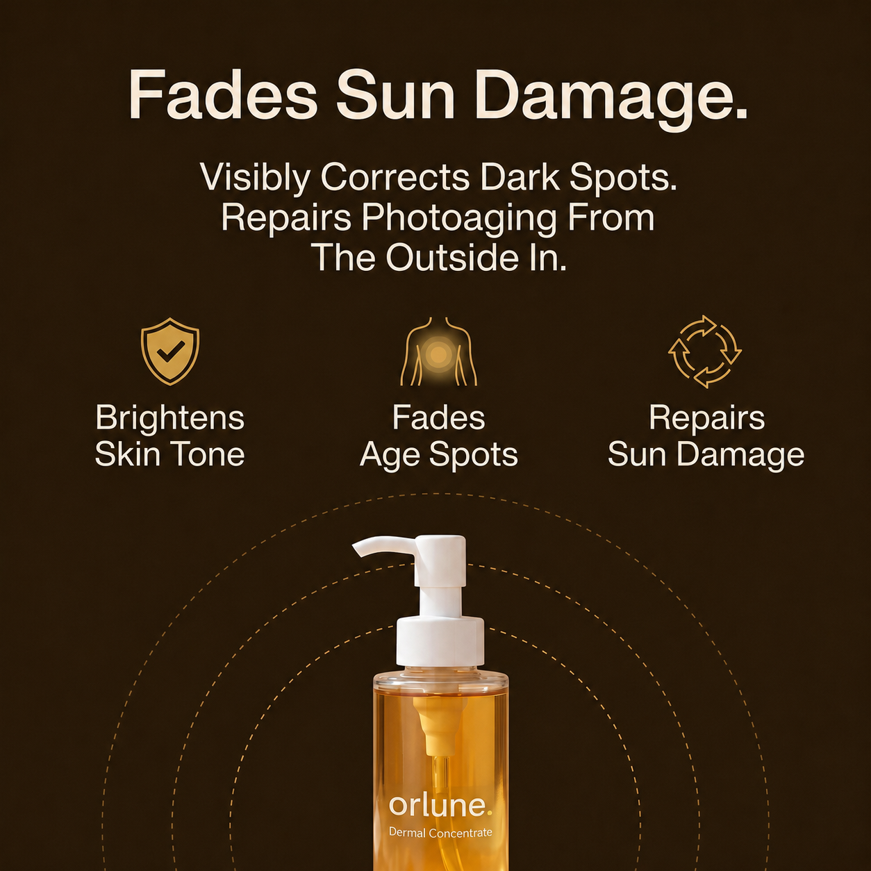 ORLUNE SUN DAMAGE REPAIR BODY OIL