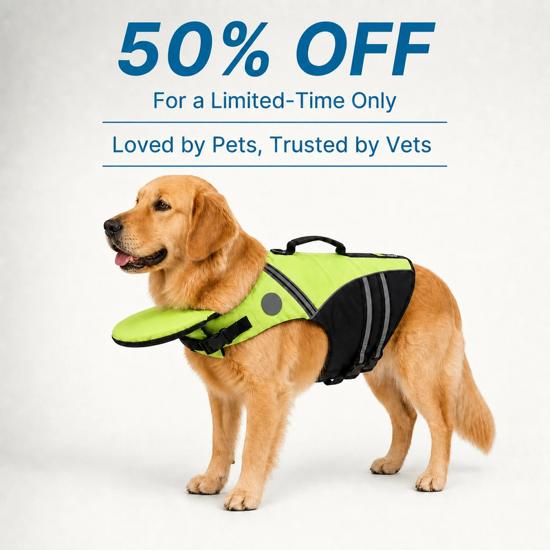 PawPal™ Dog Life Jacket With Chin Support