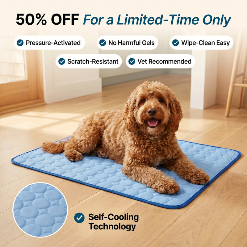 PawPal ChillMat™ — Self-Cooling Mat for Dogs