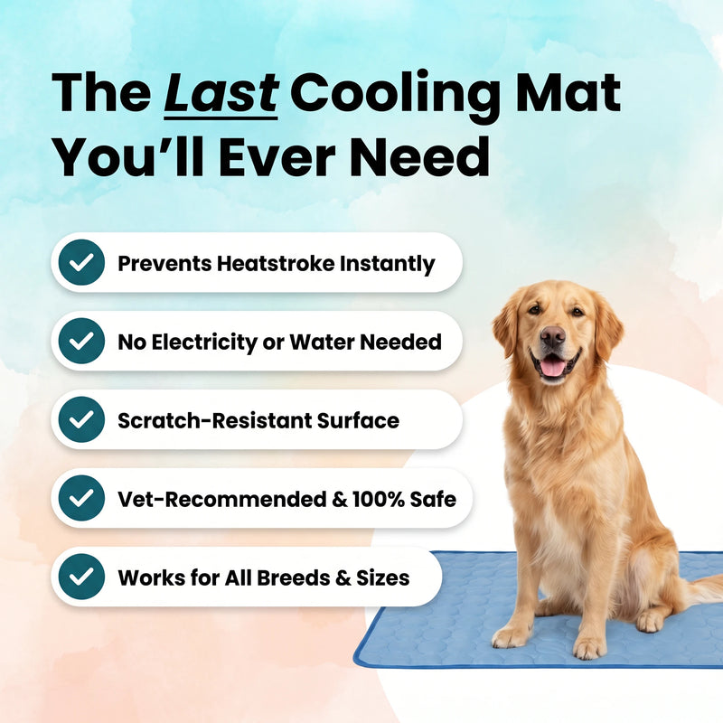 PawPal ChillMat™ — Self-Cooling Mat for Dogs